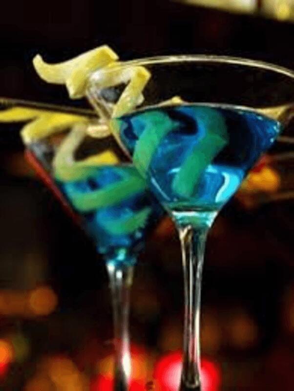 Blue Sapphire Martini