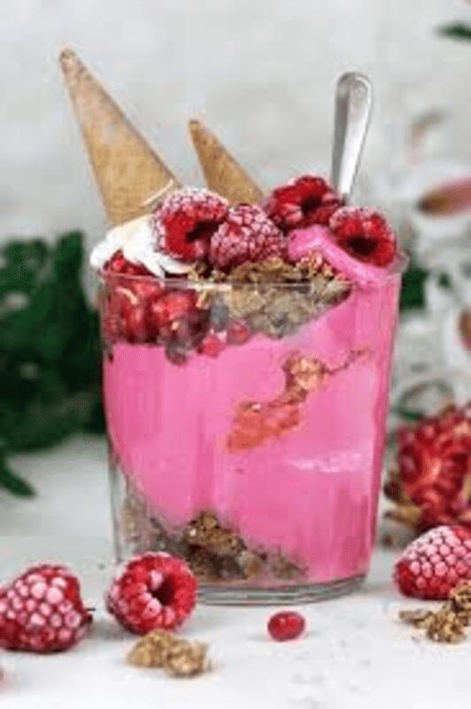Frosty Pomegranate